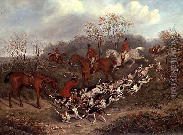 The Kill, 1846 Oil Painting - James Russell Ryott