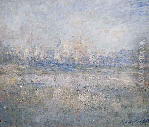 Véheuil dans le brouillard, 1879 Oil Painting - Claude Oscar Monet