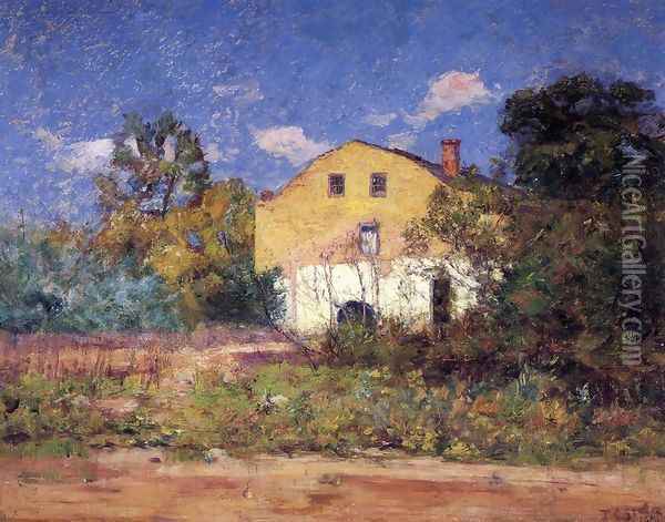The Grist Mill 1901 Oil Painting - Theodore Clement Steele