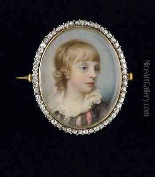 Sir George John 2nd Earl Spencer Oil Painting - Richard Cosway