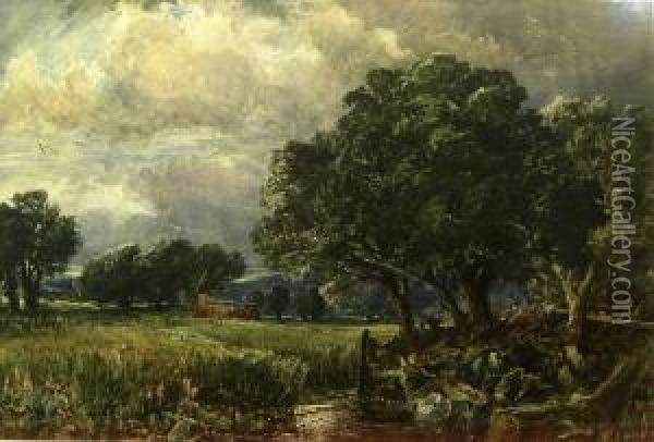 The Coming Storm Oil Painting - George Sheffield