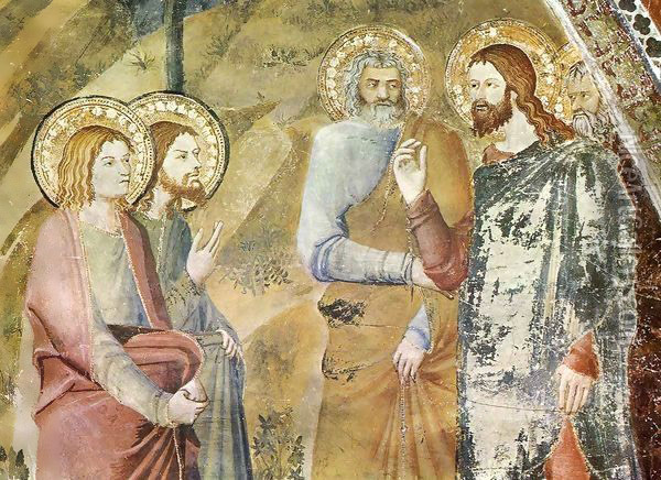 Avignon Chapel of Saint John 3 Oil Painting - Matteo Giovannetti