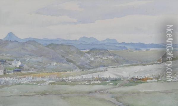Extensive Landscape Oil Painting - Etty Horton
