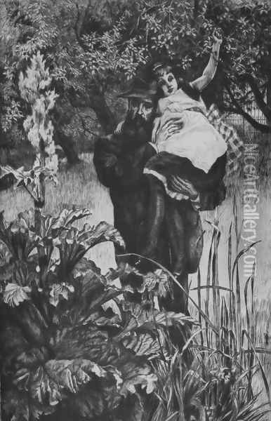 Le veuf (The Widower) Oil Painting - James Jacques Joseph Tissot