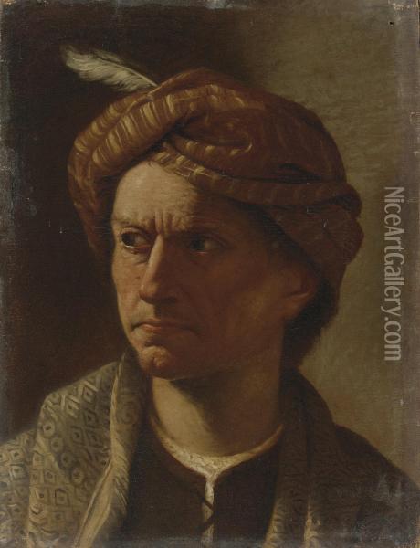 Portrait Of A Man Oil Painting - Pietro Paolini