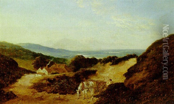 The Yorkshire Valley Oil Painting - Edmund John Niemann