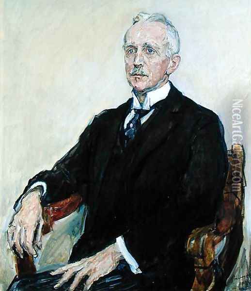Gustav Pauli 1866-1938 1924 Oil Painting - Max Slevogt