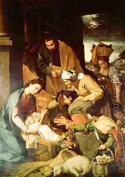 Adoration of the Shepherds 1630 Oil Painting - Bartolome Esteban Murillo