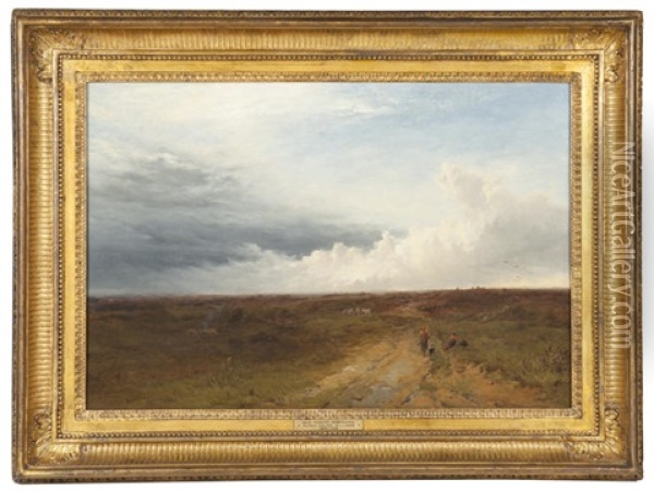 New Forest, Hampshire Oil Painting - Alfred Walter Williams