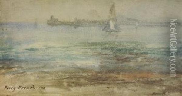 Howth Oil Painting - William Percy French