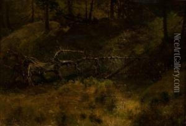 Der Baum Oil Painting - Robert Schultze