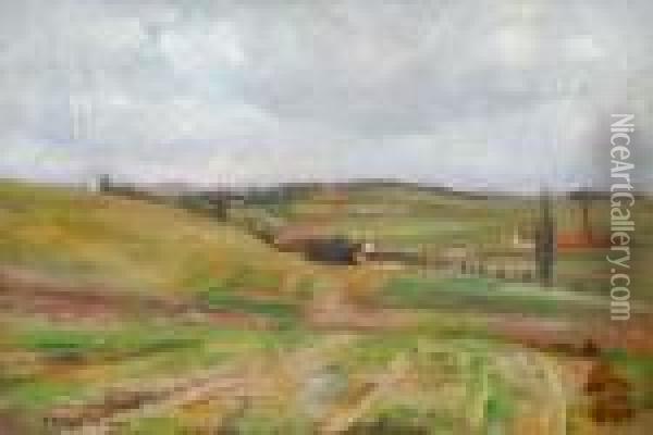 Landschaft Bei Brunshaupten An Der Ostsee Oil Painting - Lovis (Franz Heinrich Louis) Corinth