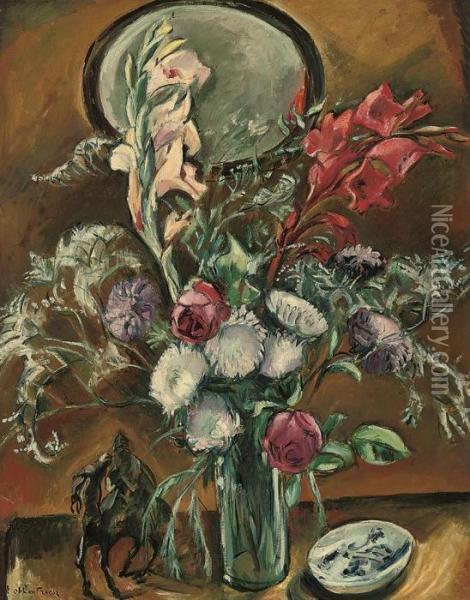Nature Morte Avec Fleurs Oil Painting - Emile-Othon Friesz