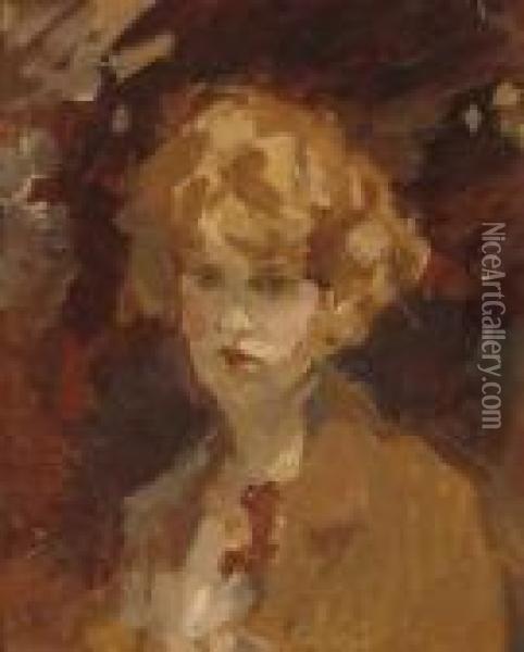 Day-dreaming Oil Painting - Isaac Israels
