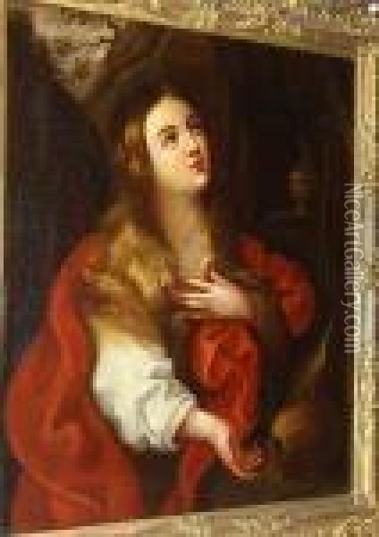 Mary Magdalene Oil Painting - Guido Reni