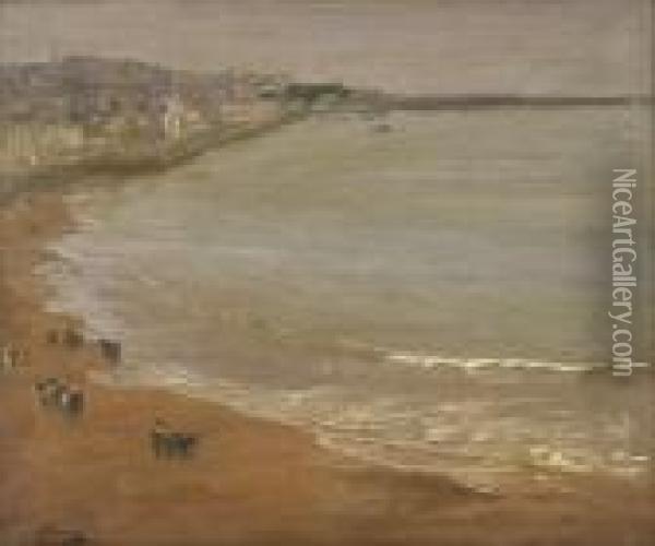 The Harbour, Tangier Oil Painting - John Lavery