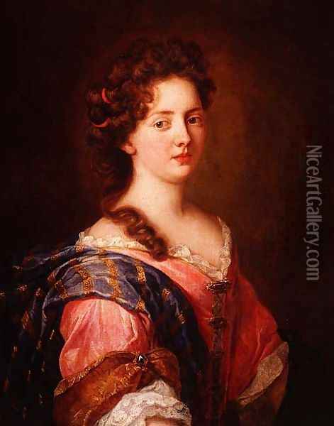 Portrait of a lady Oil Painting - Jacob Ferdinand Voet