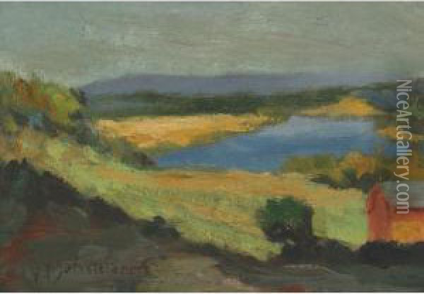Quebec Landscape Oil Painting - John Young Johnstone