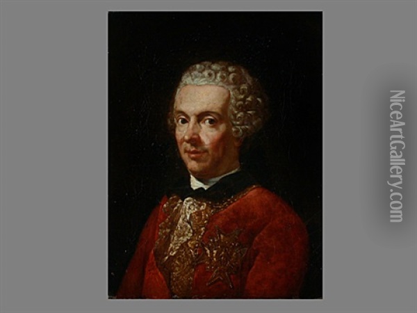 Portrait Des Antoine Laurent Lavoisier Oil Painting - Jacques-Louis David