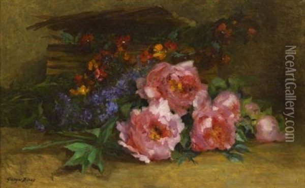 Jete De Roses Oil Painting - Georges Jules Ernest Binet