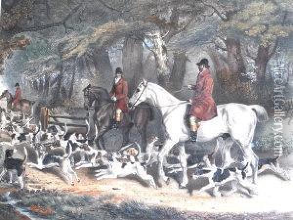 William Smith, Huntsman To The Brocklesby Hounds Oil Painting - Henry Thomas Alken
