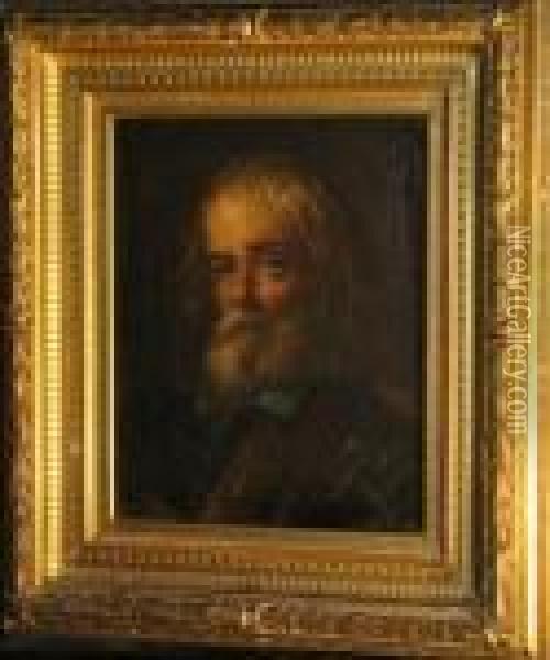 Portrait Of A Man Oil Painting - Giacomo Francesco Cipper