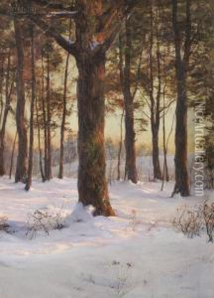 The Pine Grove Oil Painting - Walter Launt Palmer