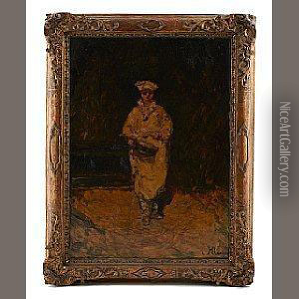 Le Patissier Oil Painting - Adolphe Joseph Th. Monticelli