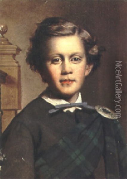 The Young Laird Oil Painting - John Everett Millais