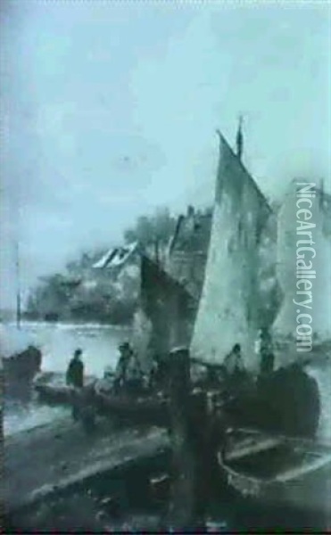 Nofir Aus Helsingfors Oil Painting - Pierre Dumont