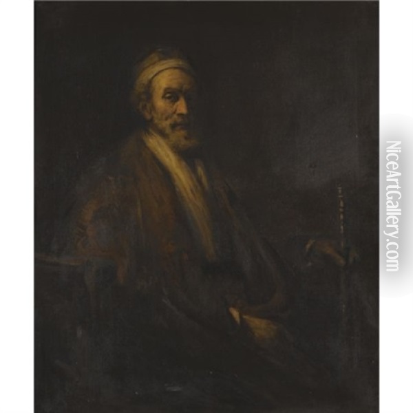 Portrait Of Jacob Trip Oil Painting -  Rembrandt van Rijn