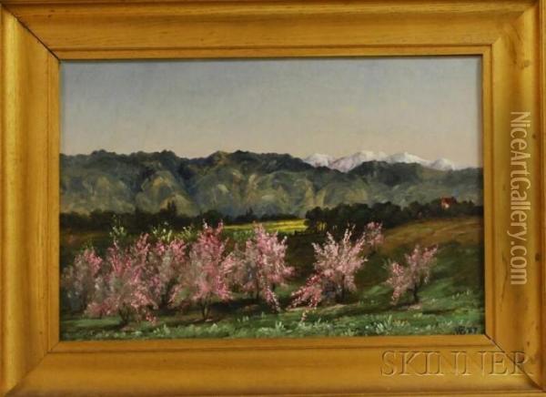 Valley Grove Oil Painting - Gamaliel Waldo Beaman