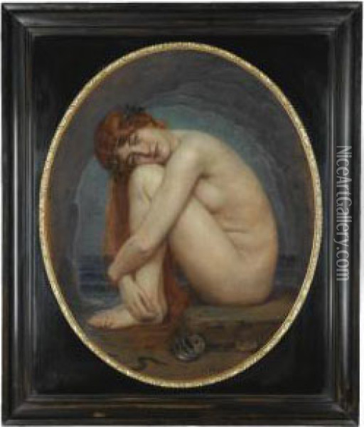 Venus Oil Painting - Georg Papperitz