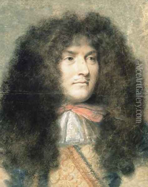 Louis XIV Oil Painting - Charles Le Brun