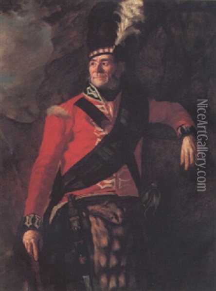 Portrait Of Hugh Stewart Oil Painting - John Syme