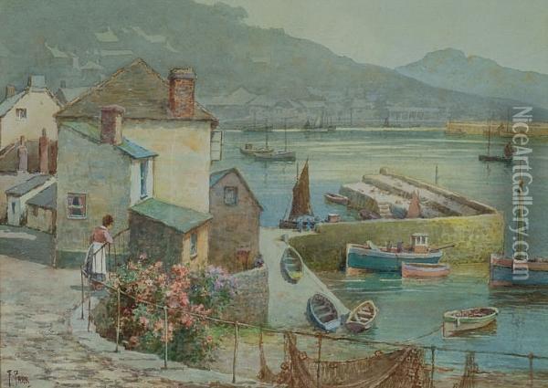 Newlyn Oil Painting - Frederick Parr