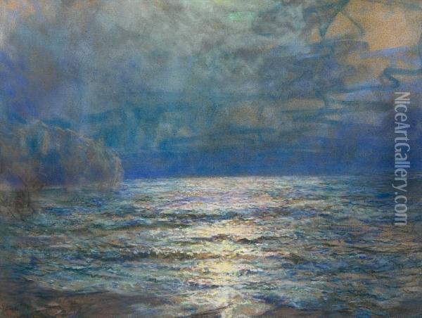 Seascape Oil Painting - John Falconar Slater