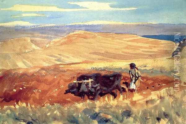 Hills of Galilee Oil Painting - John Singer Sargent