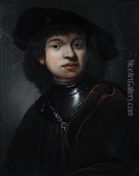 Self Portrait Of The Artist Oil Painting - Rembrandt Van Rijn