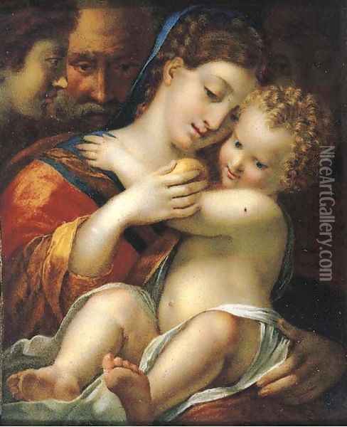 The Madonna and Child 4 Oil Painting - Raphael