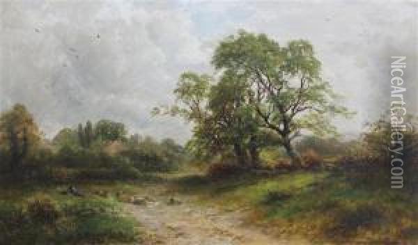 Burton On Trent Oil Painting - George Turner