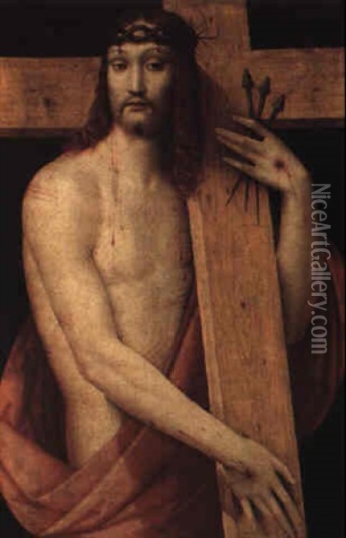 Christ Carrying The Cross Oil Painting -  Giampietrino