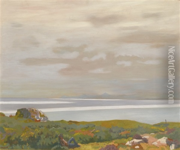 View From Howth Oil Painting - Sir William Orpen
