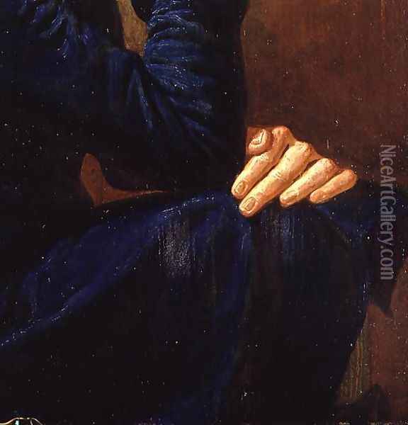 Detail of Self Portrait, 1805 Oil Painting - Philipp Otto Runge