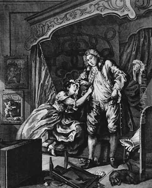 After Oil Painting - William Hogarth