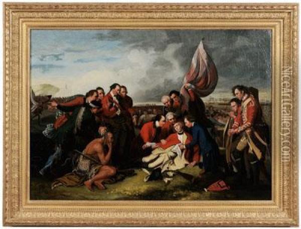 Death Of Generalwolfe Oil Painting - Benjamin West