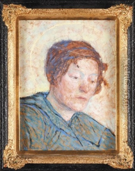 Portret Heleny Bialaczewskiej Oil Painting - Marcin Franciszek Samlicki
