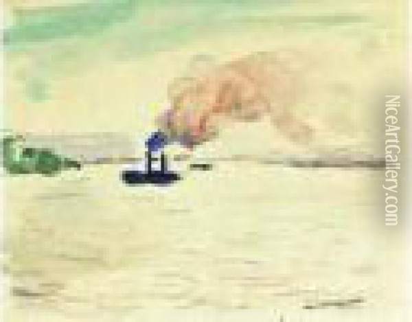 Matinee Sur Le Danube Oil Painting - Albert Marquet