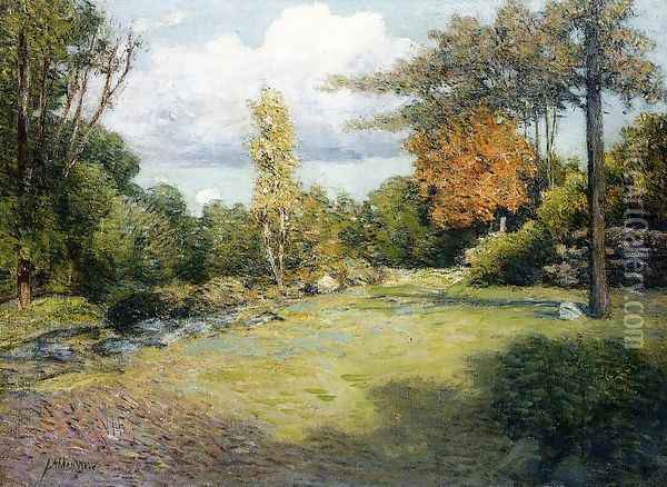 Autumn Days Oil Painting - Julian Alden Weir