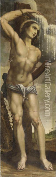 San Sebastiano Oil Painting - Nicolo Grisiani